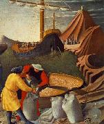 Fra Angelico St Nicholas saves the ship oil painting on canvas